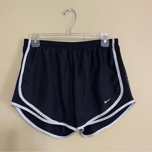 Black & White Nike Running Shorts